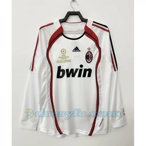 AC Milan Retro Dres 2006-07 Venkovní Mužské Dlouhý Rukáv