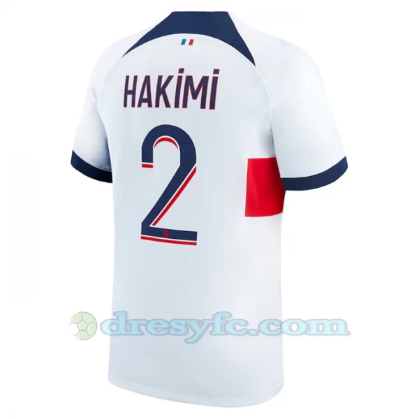 Achraf Hakimi #2 Fotbalové Dresy Paris Saint-Germain PSG 2023-24 Venkovní Dres Mužské