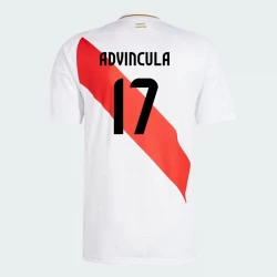 Advincula #17 Fotbalové Dresy Peru Copa America 2024 Domácí Dres Mužské