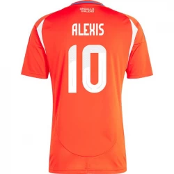 Alexis Sánchez #10 Fotbalové Dresy Chile Copa America 2024 Domácí Dres Mužské