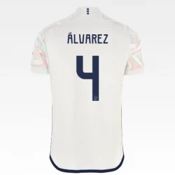 Alvarez #4 Fotbalové Dresy AFC Ajax 2023-24 Venkovní Dres Mužské