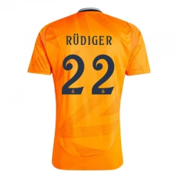 Antonio Rudiger #22 Fotbalové Dresy Real Madrid 2024-25 Venkovní Dres Mužské