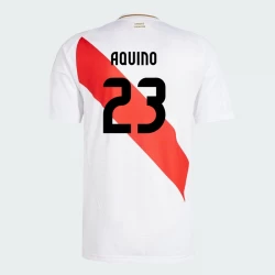 Aquino #23 Fotbalové Dresy Peru Copa America 2024 Domácí Dres Mužské