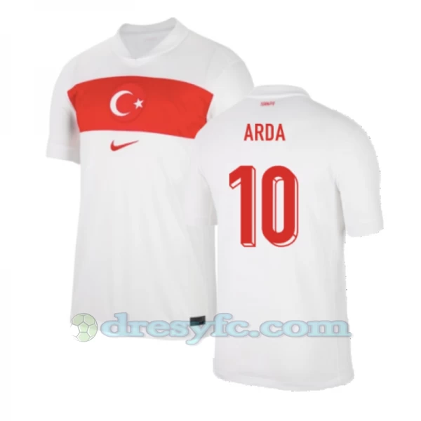 Arda #10 Fotbalové Dresy Turecko Mistrovství Evropy 2024 Domácí Dres Mužské
