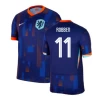 Arjen Robben #11 Fotbalové Dresy Holandsko Mistrovství Evropy 2024 Venkovní Dres Mužské