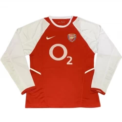 Arsenal FC Retro Dres 2002-03 Domácí Mužské Dlouhý Rukáv