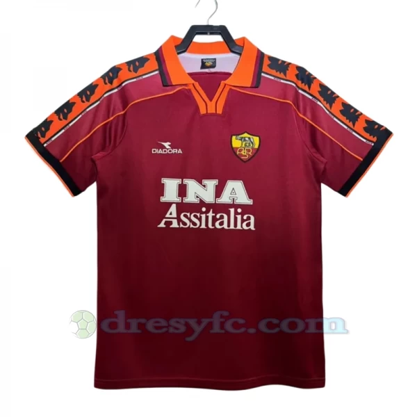 AS Roma Retro Dres 1998-99 Domácí Mužské