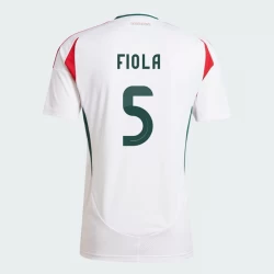 Attila Fiola #5 Fotbalové Dresy Maďarsko Mistrovství Evropy 2024 Venkovní Dres Mužské