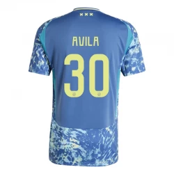 Avila #30 Fotbalové Dresy AFC Ajax Amsterdam 2024-25 Venkovní Dres Mužské