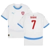 Barak #7 Fotbalové Dresy Česká Republika Mistrovství Evropy 2024 Venkovní Dres Mužské