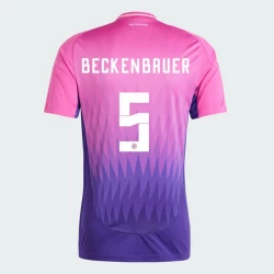 Beckenbauer #5 Fotbalové Dresy Německo Mistrovství Evropy 2024 Venkovní Dres Mužské