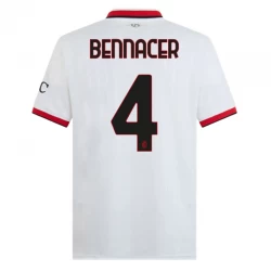 Bennacer #4 Fotbalové Dresy AC Milan 2024-25 Venkovní Dres Mužské