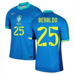 Beraldo #25 Fotbalové Dresy Brazílie Copa America 2024 Venkovní Dres Mužské