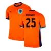 Bergwijn #25 Fotbalové Dresy Holandsko Mistrovství Evropy 2024 Domácí Dres Mužské