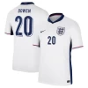 Bowen #20 Fotbalové Dresy Anglie Mistrovství Evropy 2024 Domácí Dres Mužské