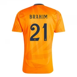 Brahim #21 Fotbalové Dresy Real Madrid 2024-25 Venkovní Dres Mužské