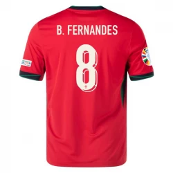 Bruno Fernandes #8 Fotbalové Dresy Portugalsko Mistrovství Evropy 2024 Domácí Dres Mužské