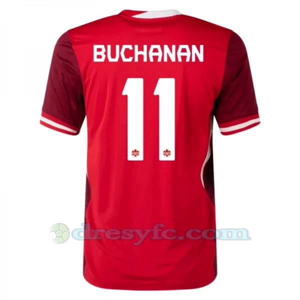 Buchanan #11 Fotbalové Dresy Kanada Copa America 2024 Domácí Dres Mužské