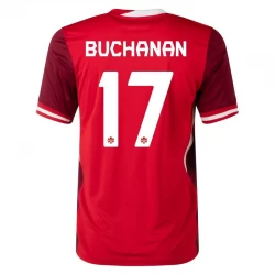 Buchanan #17 Fotbalové Dresy Kanada Copa America 2024 Domácí Dres Mužské