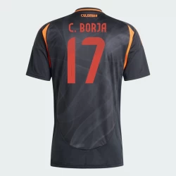 C. Borja #17 Fotbalové Dresy Kolumbie Copa America 2024 Venkovní Dres Mužské