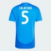 Calafiori Calafiori #5 Fotbalové Dresy Itálie Mistrovství Evropy 2024 Domácí Dres Mužské