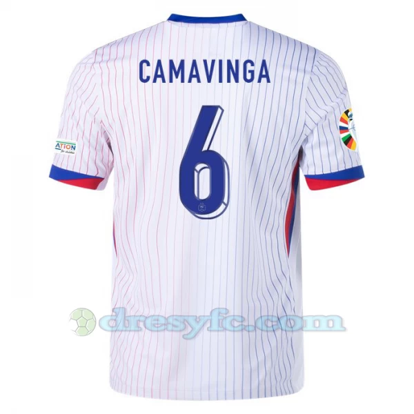 Camavinga #6 Fotbalové Dresy Francie Mistrovství Evropy 2024 Venkovní Dres Mužské