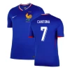 Cantona #7 Fotbalové Dresy Francie Mistrovství Evropy 2024 Domácí Dres Mužské