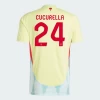 Carvajal #2 Fotbalové Dresy Španělsko Mistrovství Evropy 2024 Venkovní Dres Mužské
