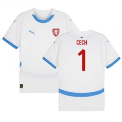 Cech #1 Fotbalové Dresy Česká Republika Mistrovství Evropy 2024 Venkovní Dres Mužské
