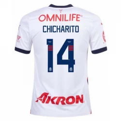 Chicharito #14 Fotbalové Dresy CD Guadalajara 2023-24 Venkovní Dres Mužské