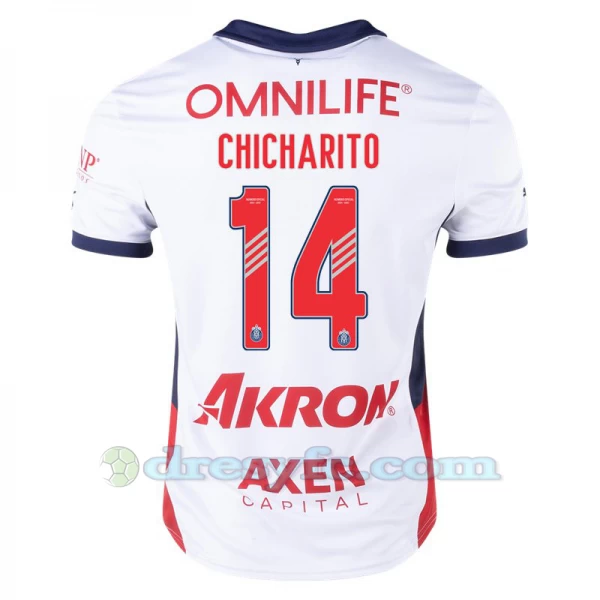 Chicharito #14 Fotbalové Dresy CD Guadalajara 2024-25 Venkovní Dres Mužské