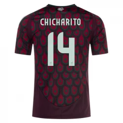 Chicharito #14 Fotbalové Dresy Mexiko Copa America 2024 Domácí Dres Mužské