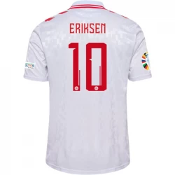 Christian Eriksen #10 Fotbalové Dresy Dánsko 2024 Venkovní Dres Mužské