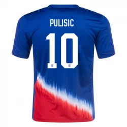 Christian Pulisic #10 Fotbalové Dresy Spojené Státy Americké Copa America 2024 Venkovní Dres Mužské