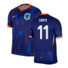 Cody Gakpo #11 Fotbalové Dresy Holandsko Mistrovství Evropy 2024 Venkovní Dres Mužské