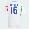 Cristante #16 Fotbalové Dresy Itálie Mistrovství Evropy 2024 Venkovní Dres Mužské