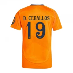 D. Ceballos #19 Fotbalové Dresy Real Madrid 2024-25 HP Venkovní Dres Mužské