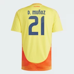 D. Munoz #21 Fotbalové Dresy Kolumbie Copa America 2024 Domácí Dres Mužské