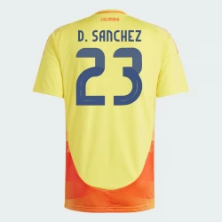 D. Sanchez #23 Fotbalové Dresy Kolumbie Copa America 2024 Domácí Dres Mužské