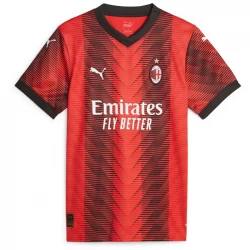 Dámské Fotbalové Dresy AC Milan 2023-24 Domácí Dres