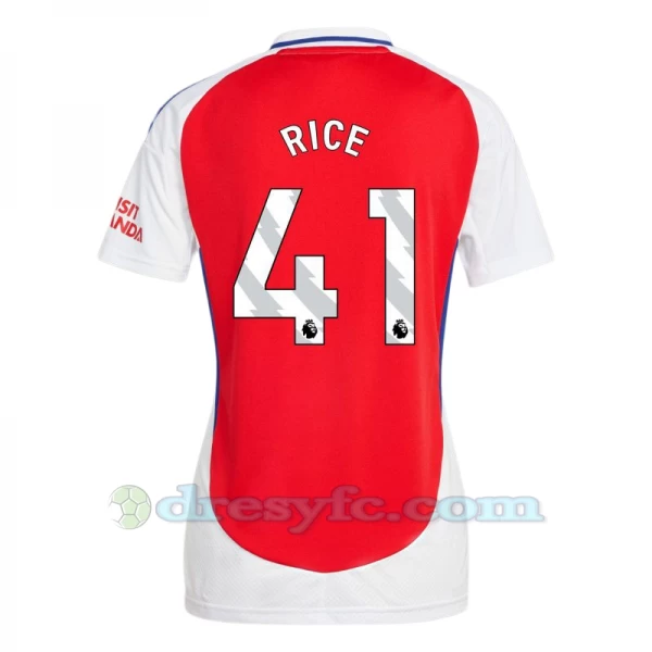 Dámské Fotbalové Dresy Arsenal FC Declan Rice #41 2024-25 Domácí Dres