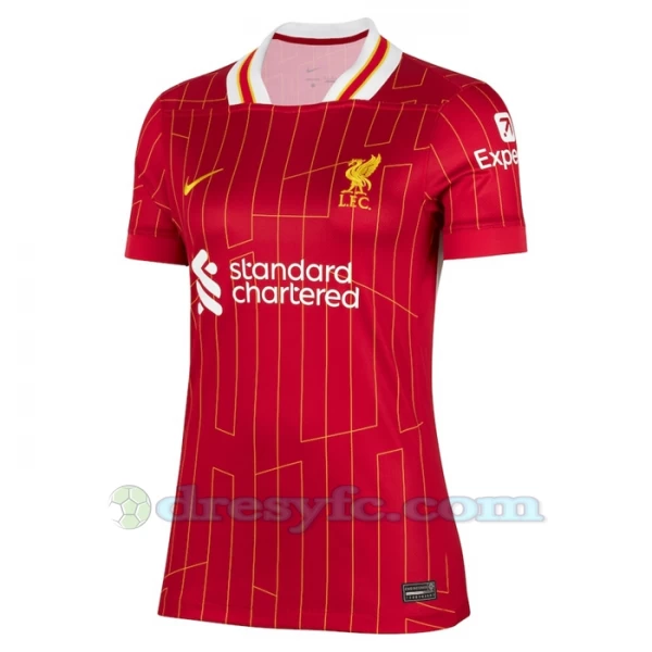 Dámské Fotbalové Dresy Liverpool FC 2024-25 Domácí Dres