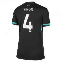 Dámské Fotbalové Dresy Liverpool FC 2024-25 Virgil van Dijk #4 Venkovní Dres