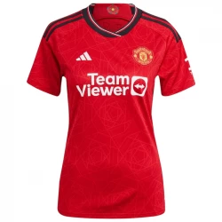 Dámské Fotbalové Dresy Manchester United 2023-24 Domácí Dres