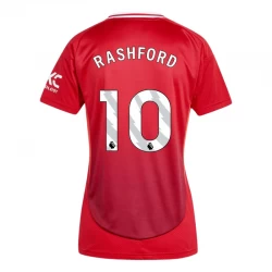 Dámské Fotbalové Dresy Manchester United Marcus Rashford #10 2024-25 Domácí Dres