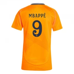 Dámské Fotbalové Dresy Real Madrid 2024-25 Mbappe #9 Venkovní Dres