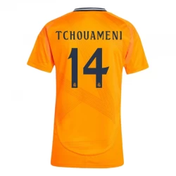 Dámské Fotbalové Dresy Real Madrid 2024-25 Tchouameni #14 Venkovní Dres