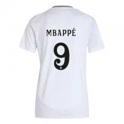 Dámské Fotbalové Dresy Real Madrid Mbappe #9 2024-25 Domácí Dres