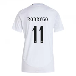 Dámské Fotbalové Dresy Real Madrid Rodrygo #11 2024-25 Domácí Dres