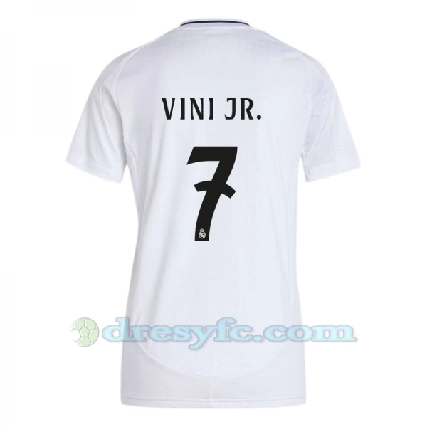 Dámské Fotbalové Dresy Real Madrid Vinicius Junior #7 2024-25 Domácí Dres